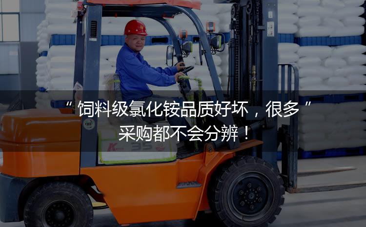 飼料級(jí)氯化銨品質(zhì)好壞，很多采購(gòu)都不會(huì)分辨！